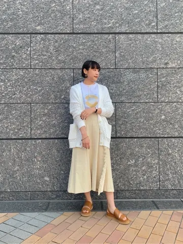 GRACE CONTINENTAL haruka iwasaki コーディネート画像