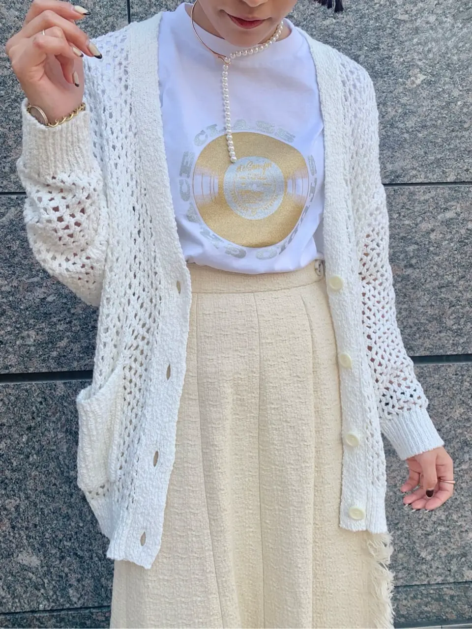 GRACE CONTINENTAL haruka iwasaki コーディネート画像