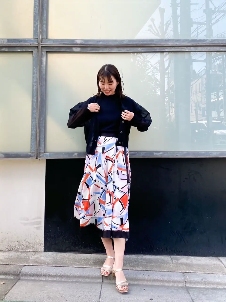  古川温子 コーディネート画像