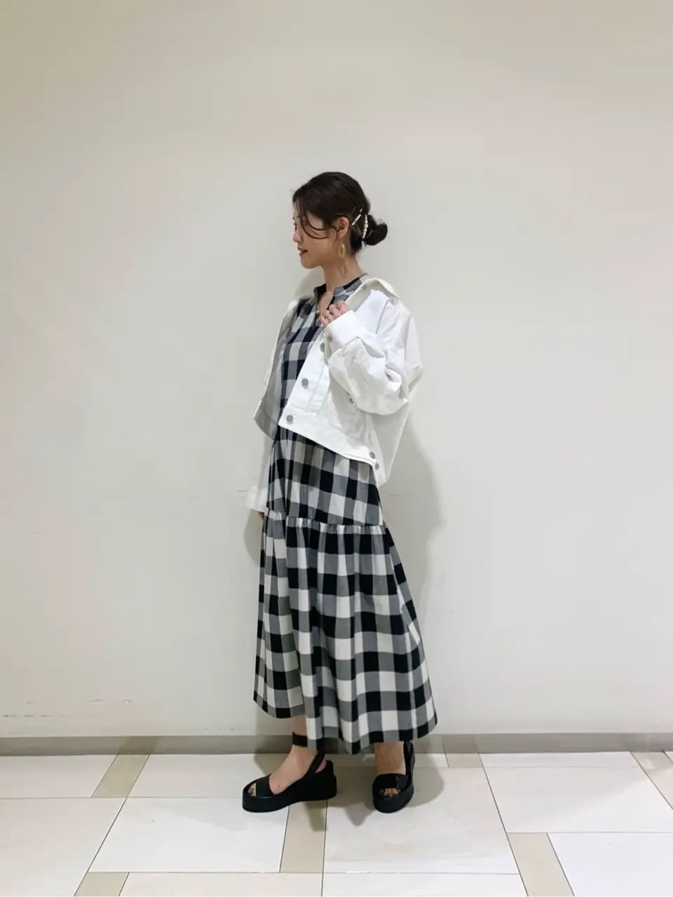 GRACE CONTINENTAL A.Kameyama コーディネート画像