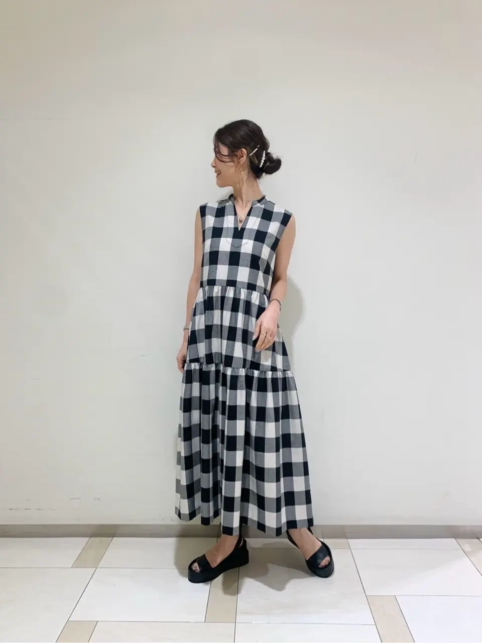 GRACE CONTINENTAL A.Kameyama コーディネート画像