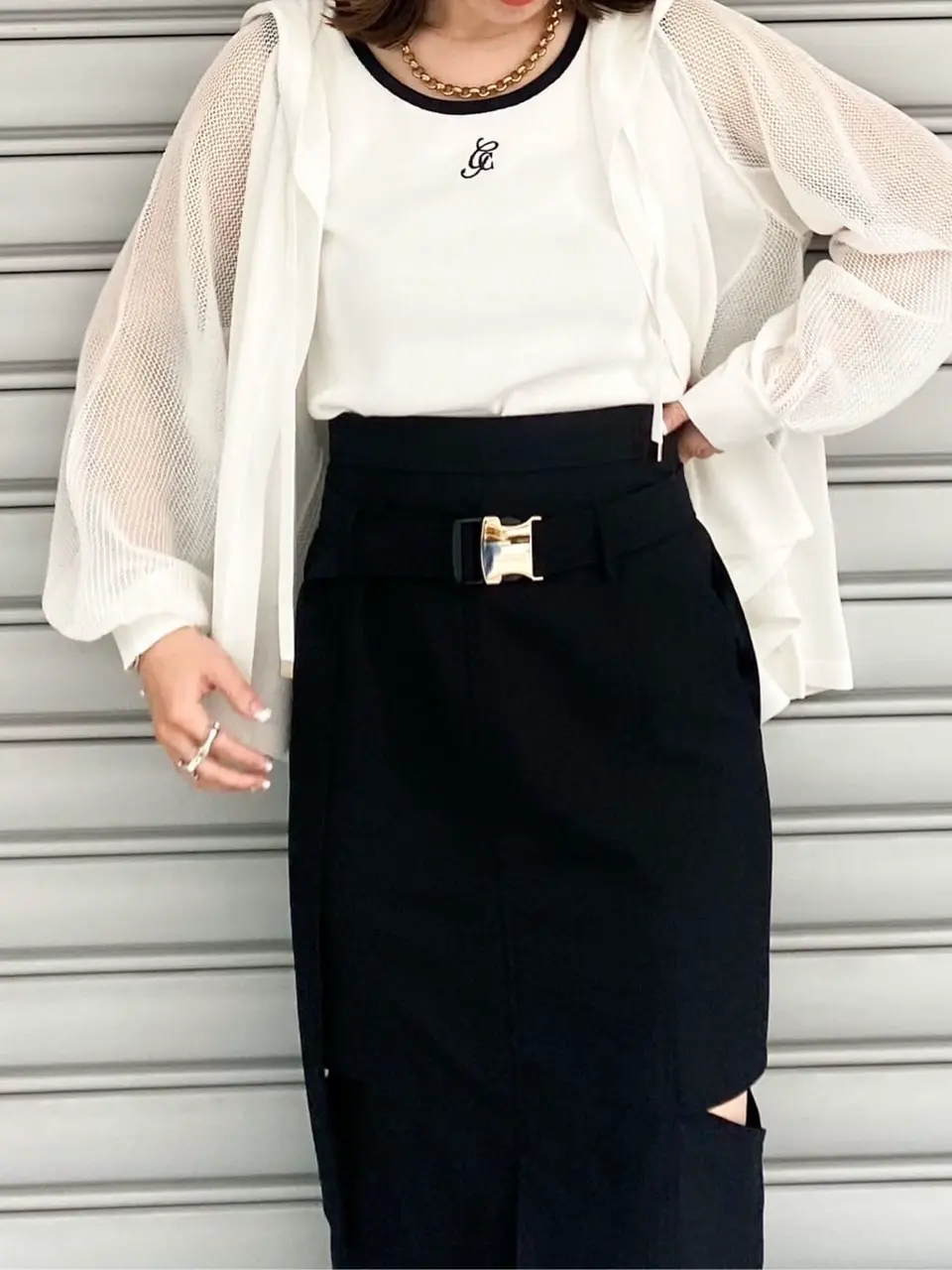 GRACE CONTINENTAL 古川温子 コーディネート画像