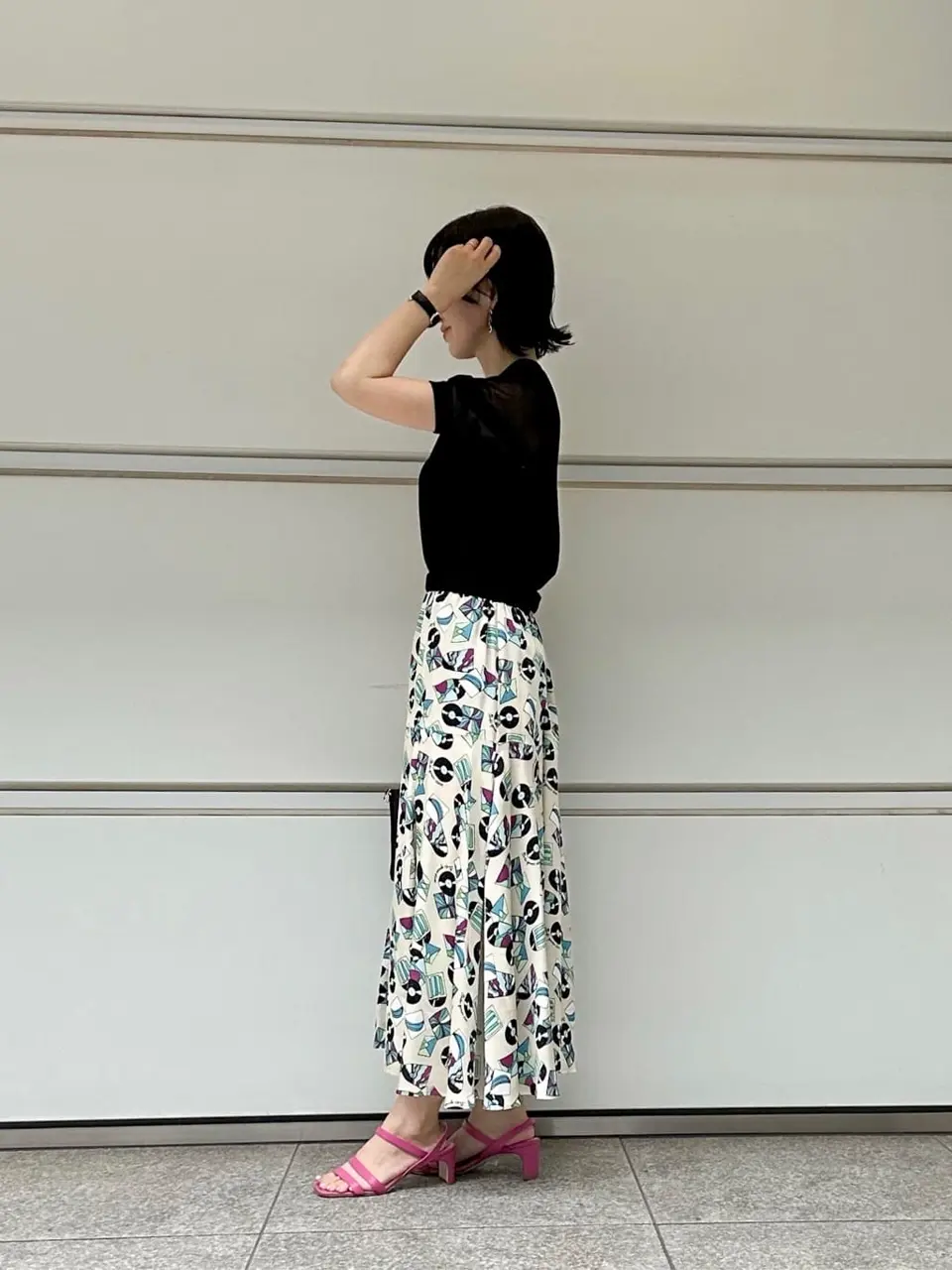 GRACE CONTINENTAL 尾田亜沙美 コーディネート画像