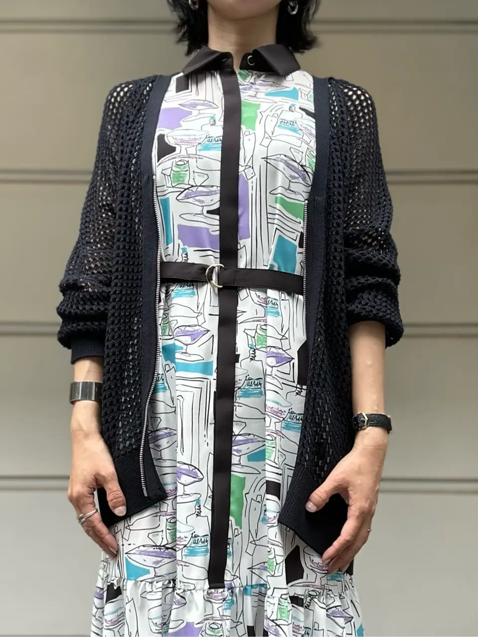 GRACE CONTINENTAL 尾田亜沙美 コーディネート画像