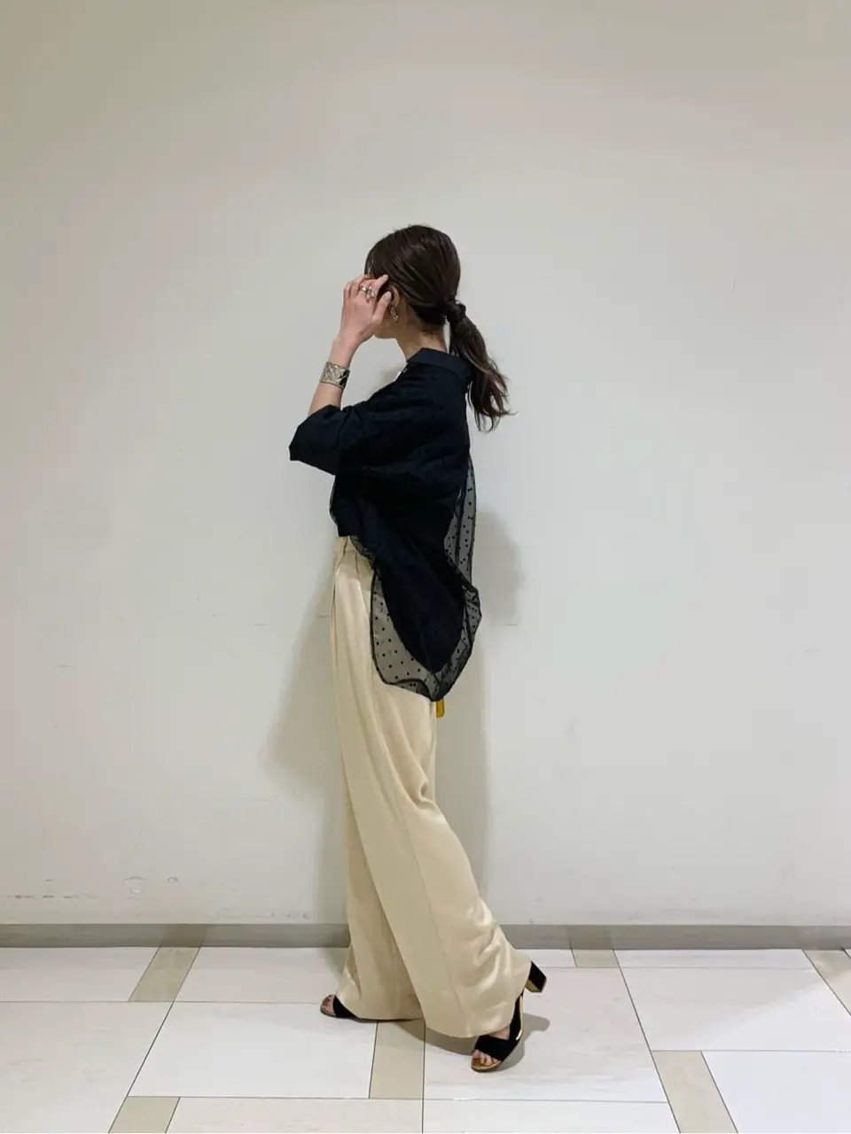 GRACE CONTINENTAL A.Kameyama コーディネート画像