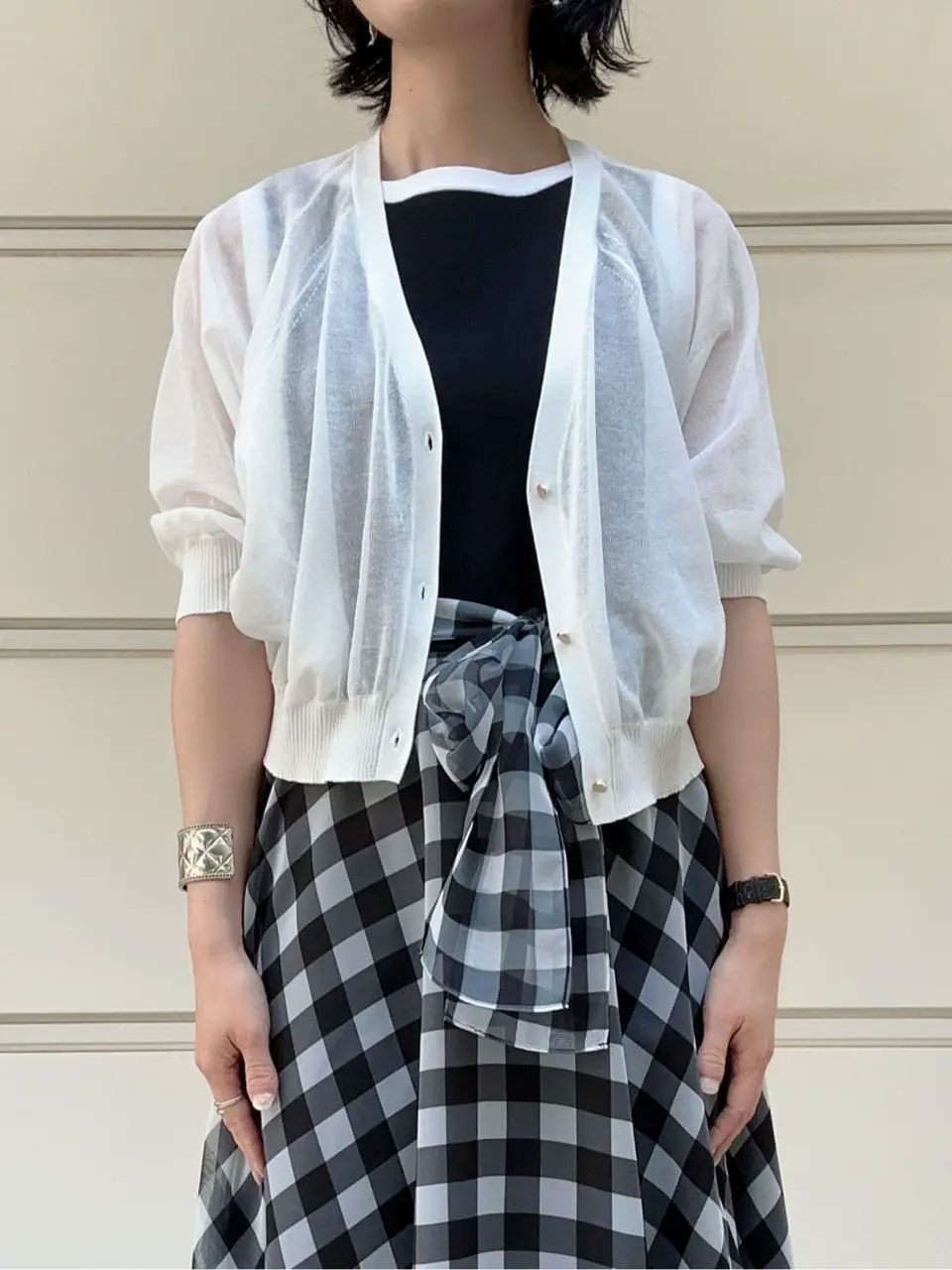 GRACE CONTINENTAL 尾田亜沙美 コーディネート画像