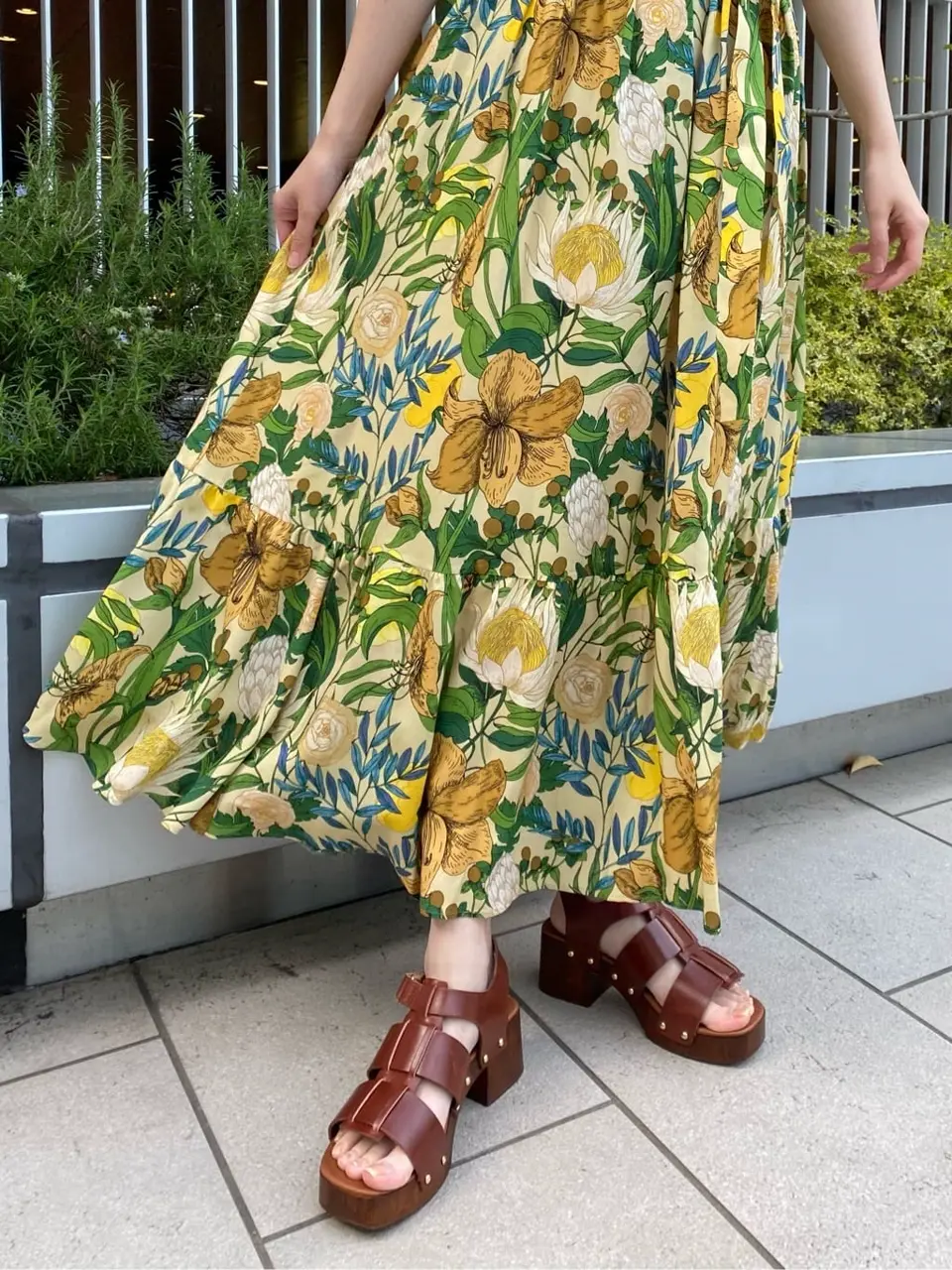 GRACE CONTINENTAL Abe コーディネート画像