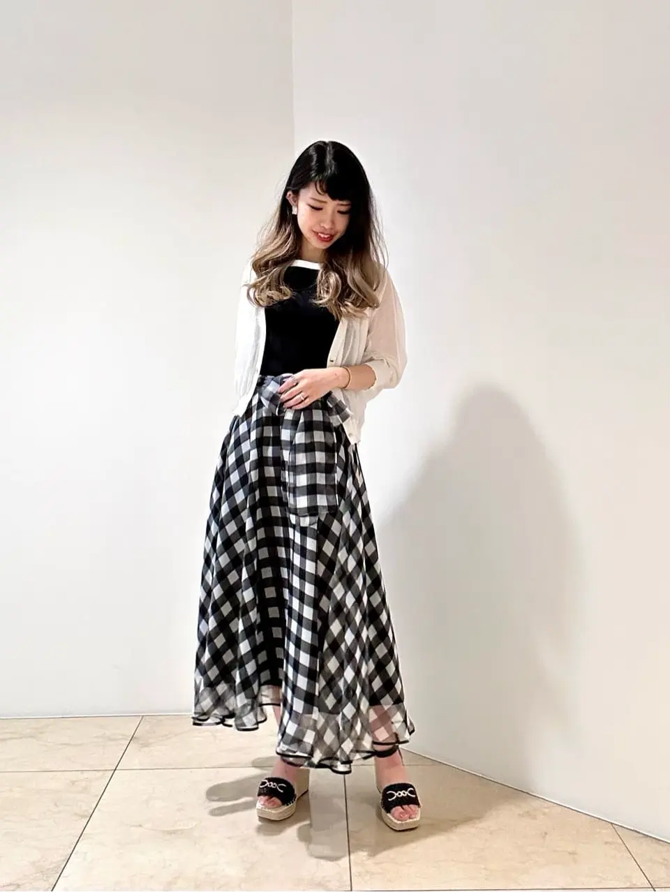 GRACE CONTINENTAL FUKUSHIMA YURIE コーディネート画像