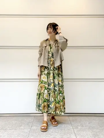 GRACE CONTINENTAL 尾田亜沙美 コーディネート画像