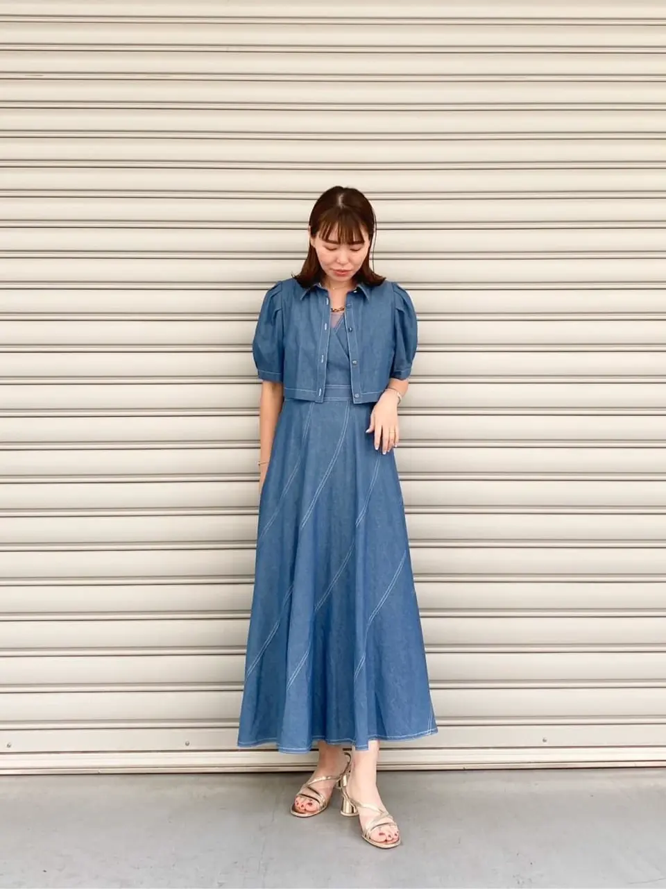  古川温子 コーディネート画像