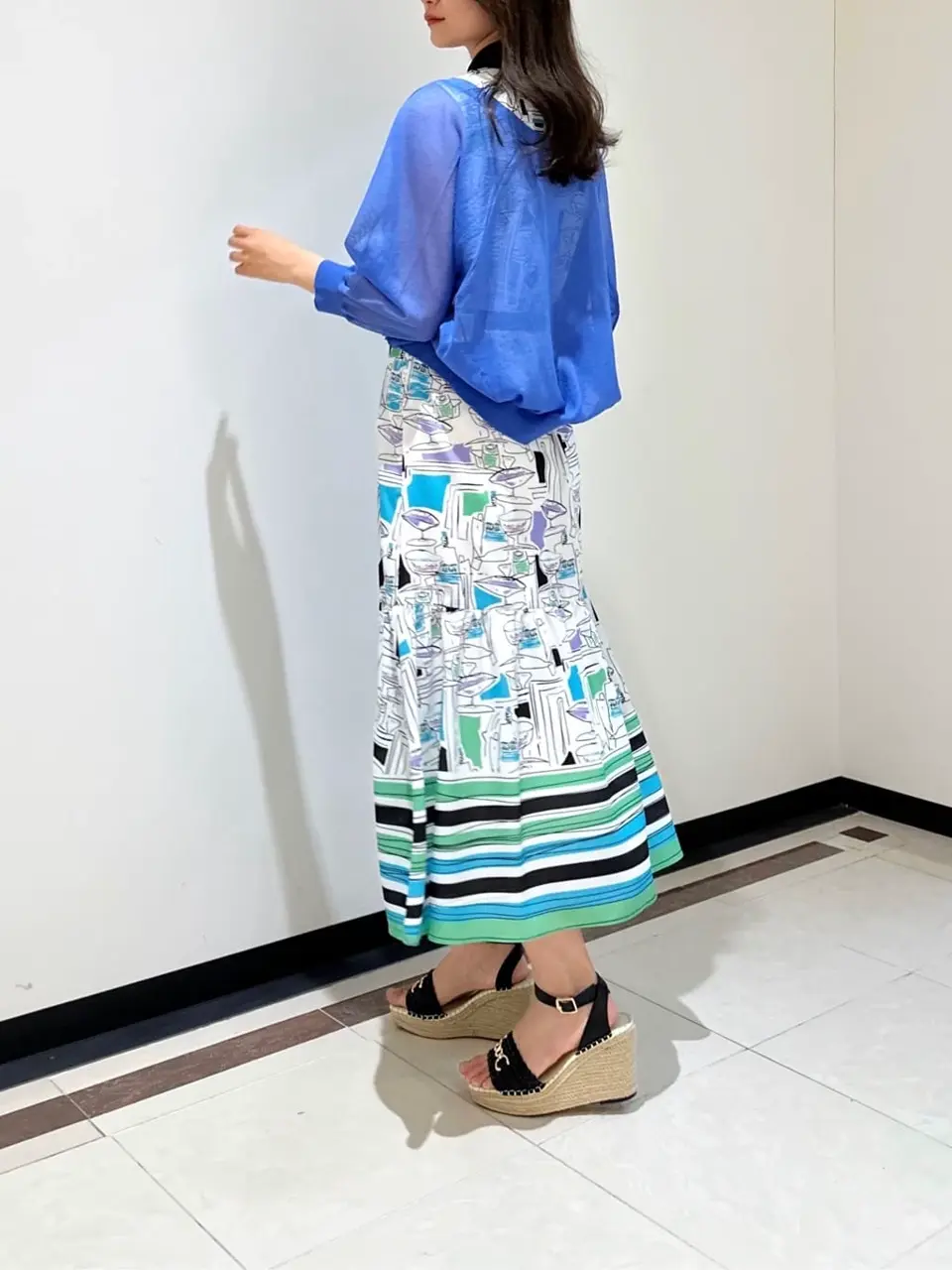 GRACE CONTINENTAL MORITA AI コーディネート画像