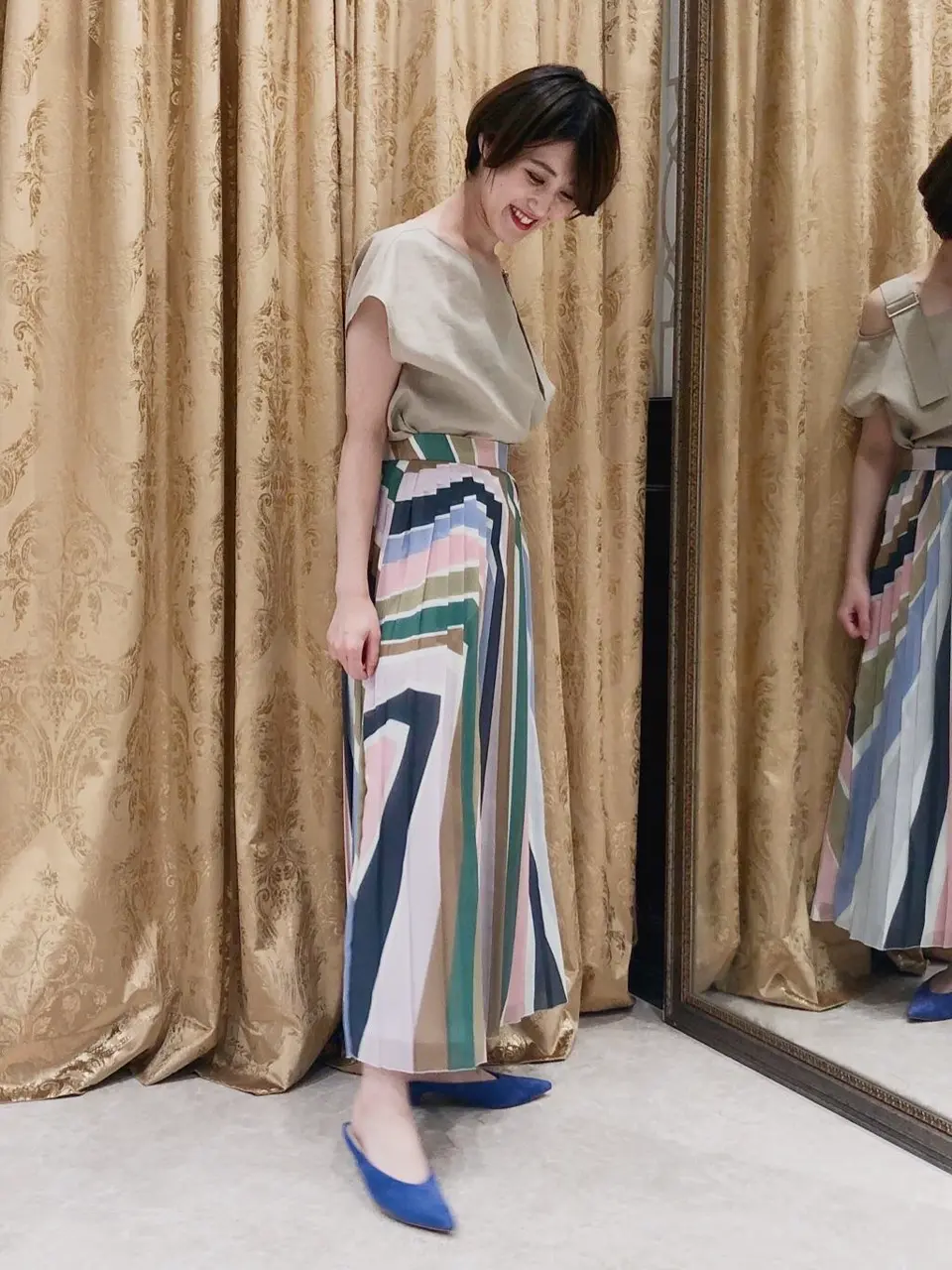 GRACE CONTINENTAL A.FUKUDA コーディネート画像