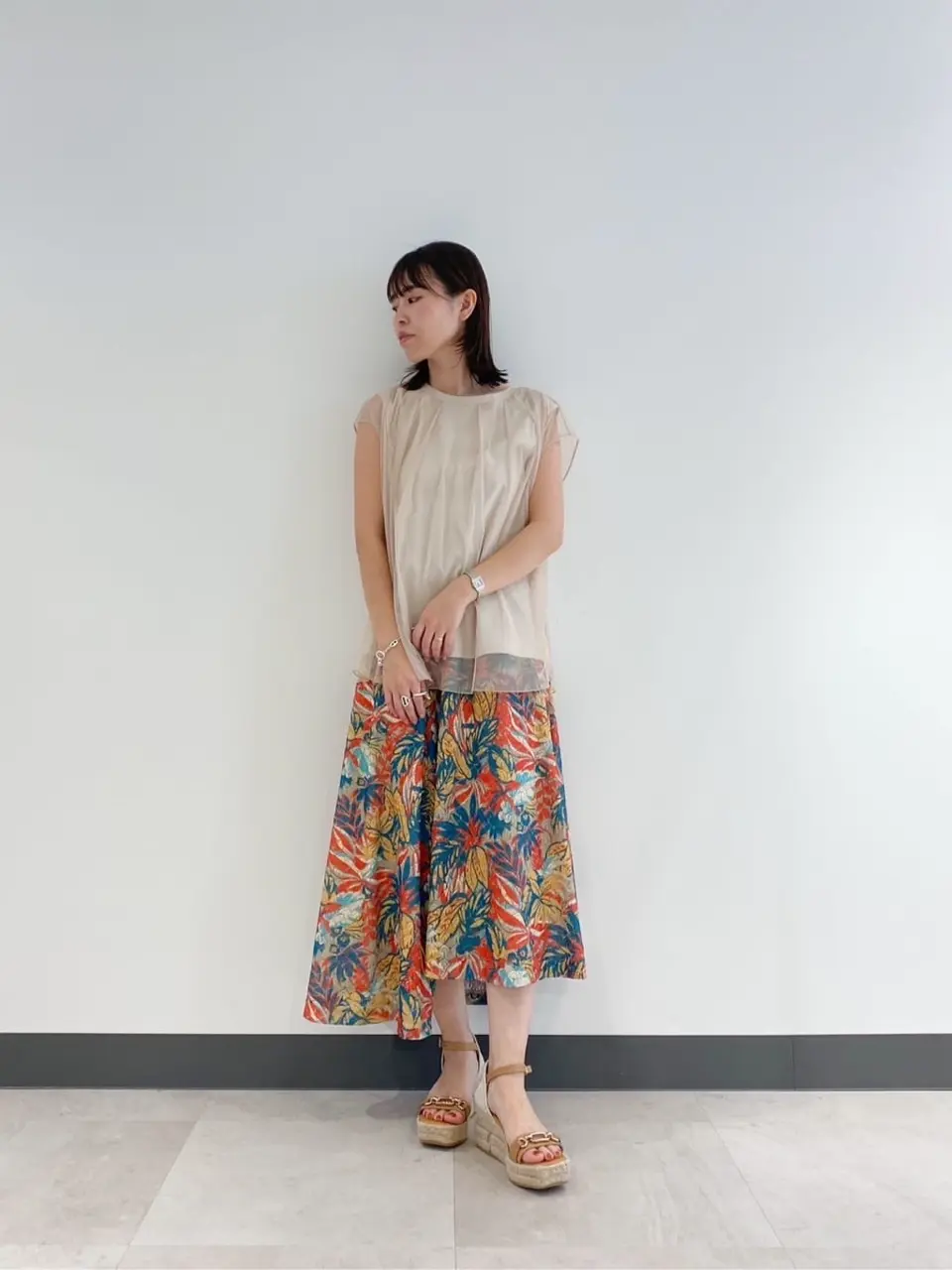  古川温子 コーディネート画像