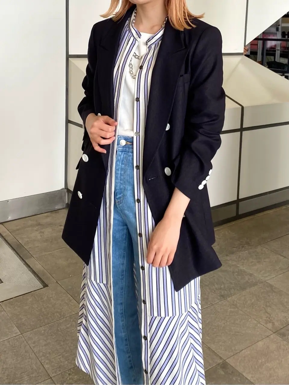 GRACE CONTINENTAL Abe コーディネート画像