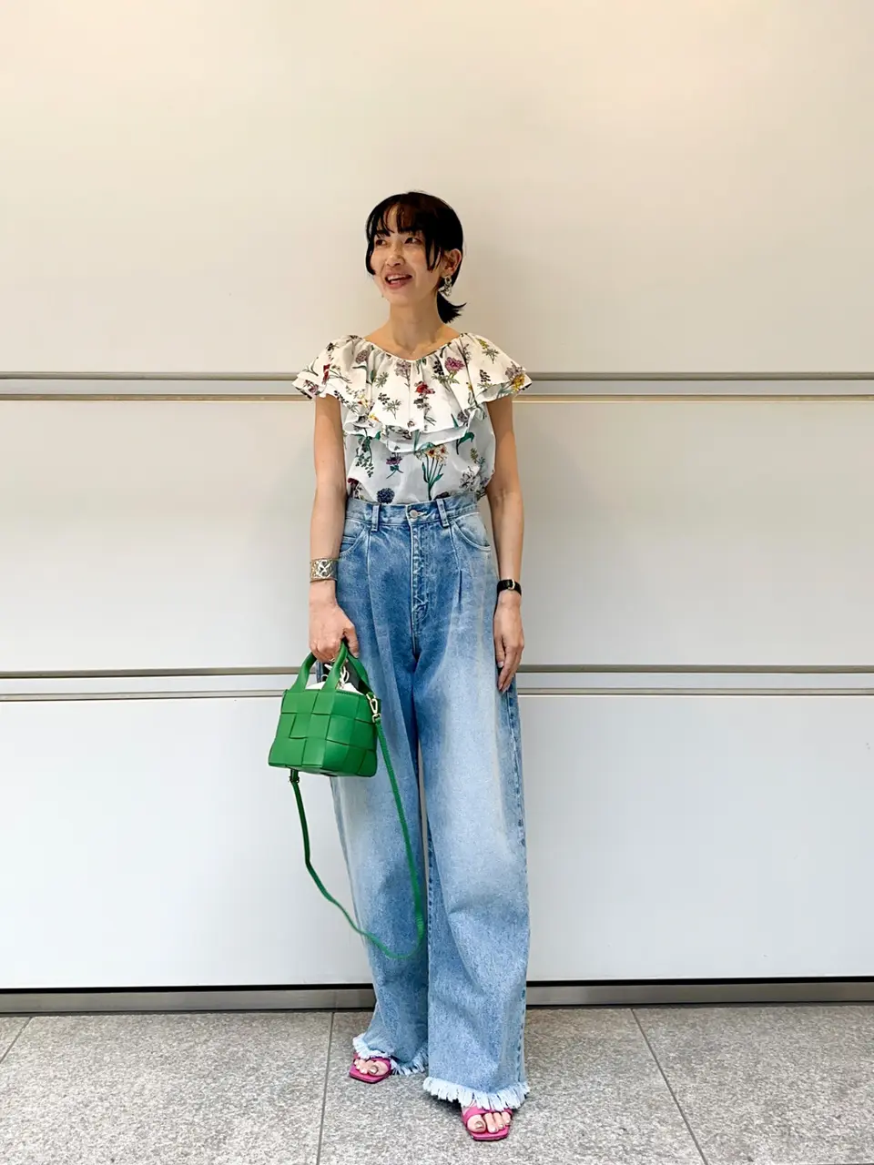 GRACE CONTINENTAL 尾田亜沙美 コーディネート画像