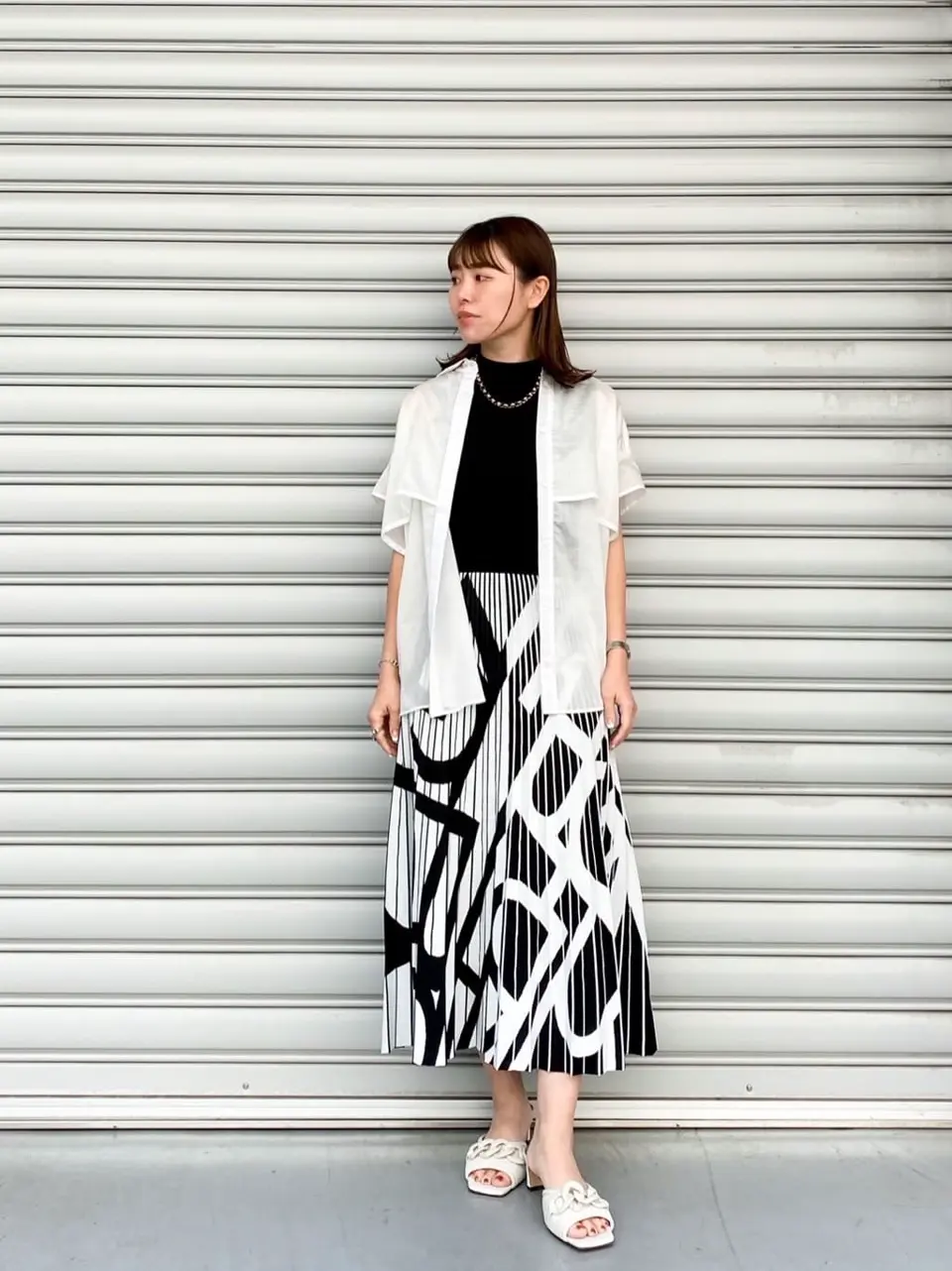 GRACE CONTINENTAL 古川温子 コーディネート画像