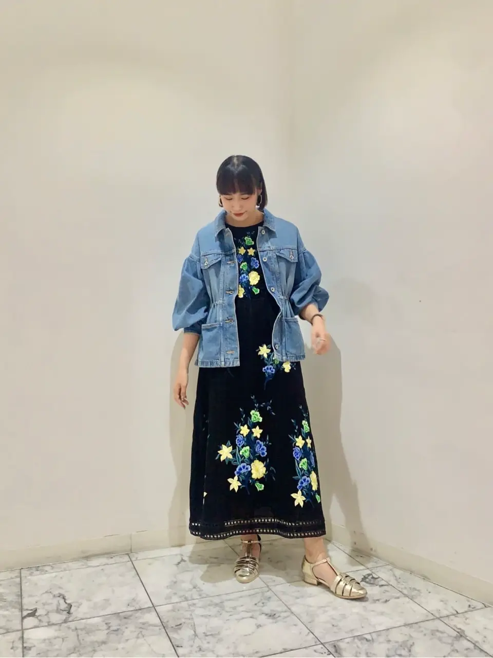 GRACE CONTINENTAL haruka iwasaki コーディネート画像