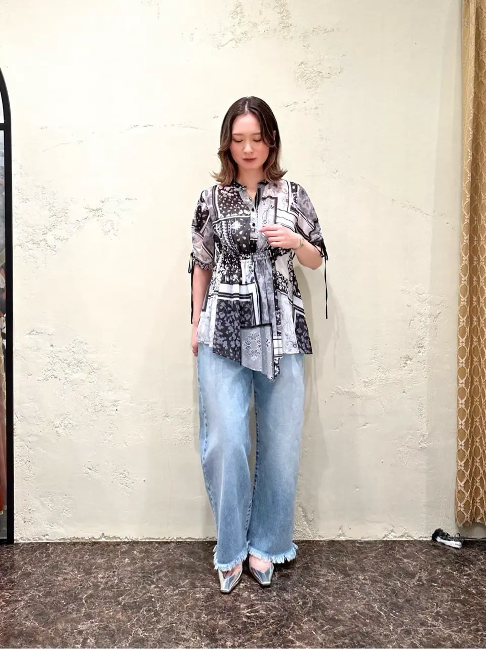 GRACE CONTINENTAL Kogane. コーディネート画像