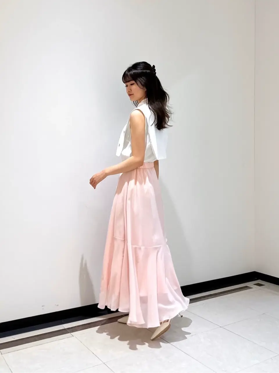 GRACE CONTINENTAL MORITA AI コーディネート画像