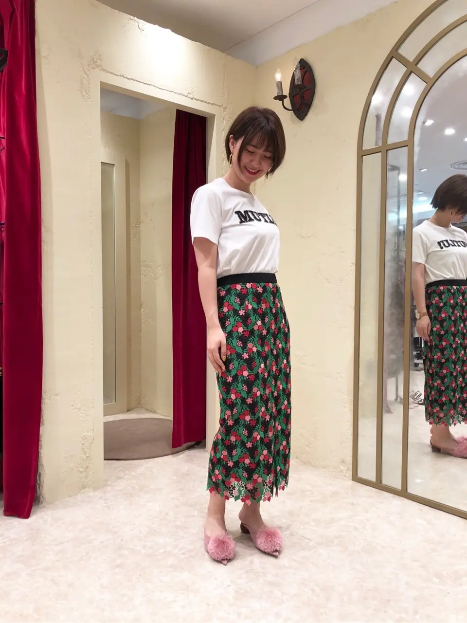 GRACE CONTINENTAL ebata. コーディネート画像