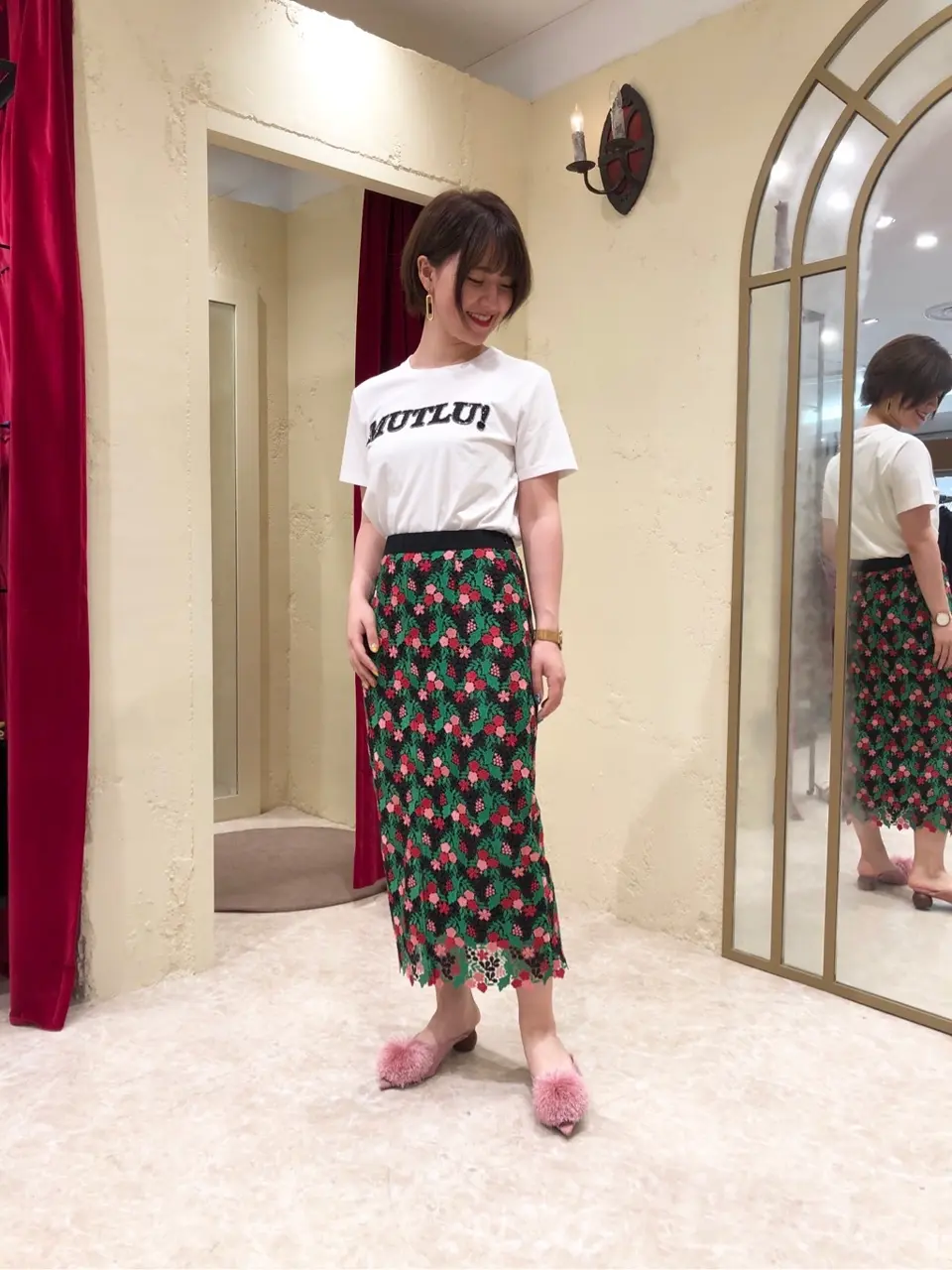 GRACE CONTINENTAL ebata. コーディネート画像