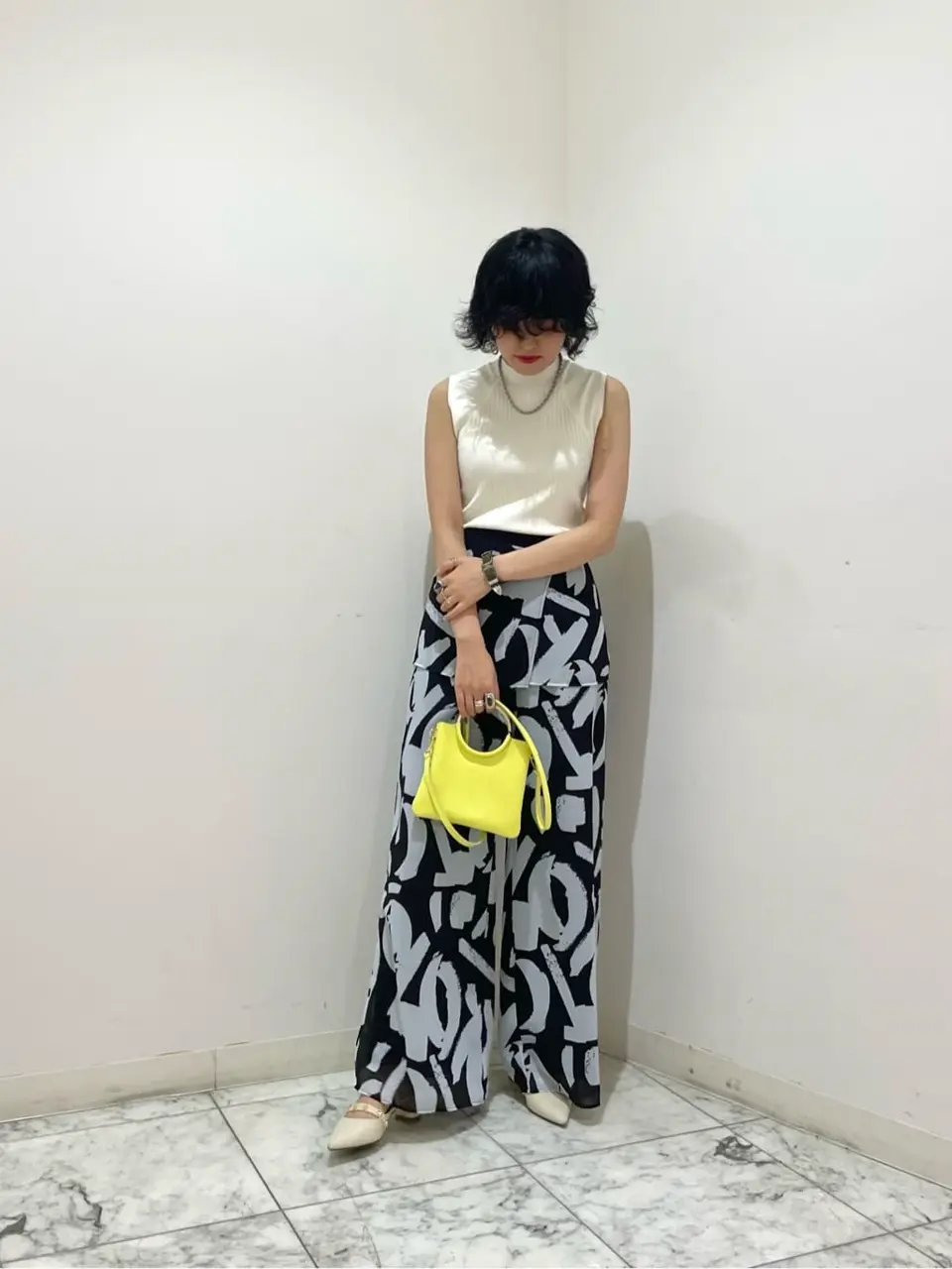 GRACE CONTINENTAL yoshi コーディネート画像