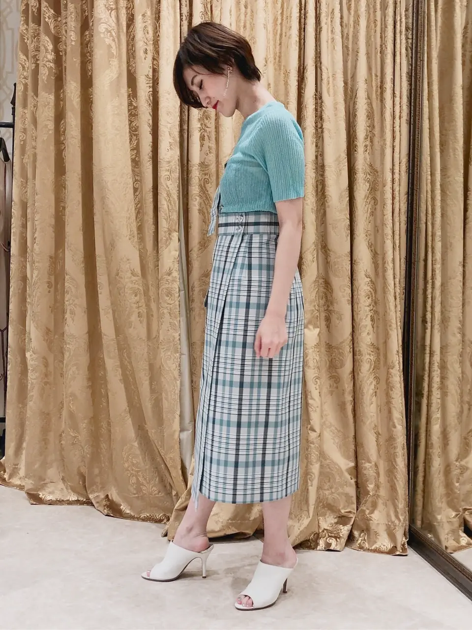 GRACE CONTINENTAL A.FUKUDA コーディネート画像