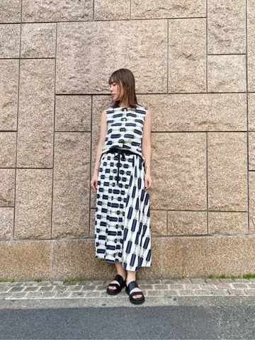 GRACE CONTINENTAL 古川温子 コーディネート画像