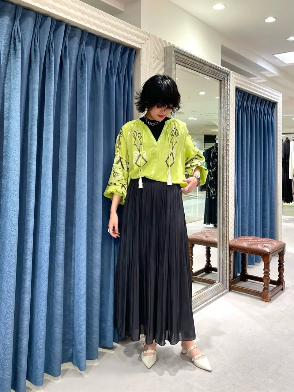 GRACE CONTINENTAL yoshi コーディネート画像