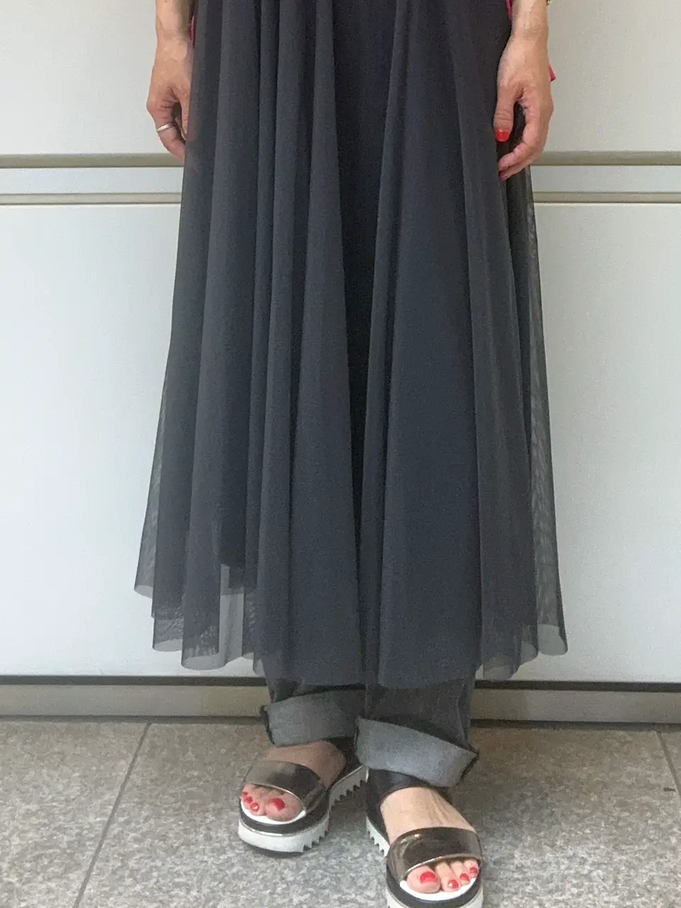 GRACE CONTINENTAL 尾田亜沙美 コーディネート画像