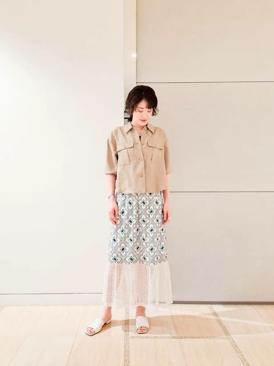 GRACE CONTINENTAL 今野　志保 コーディネート画像