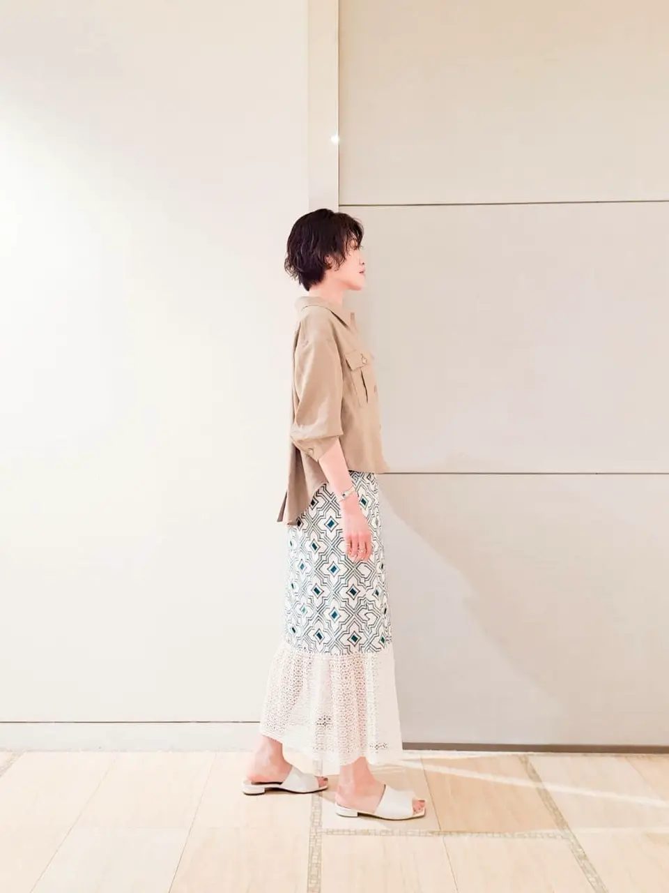 GRACE CONTINENTAL 今野　志保 コーディネート画像