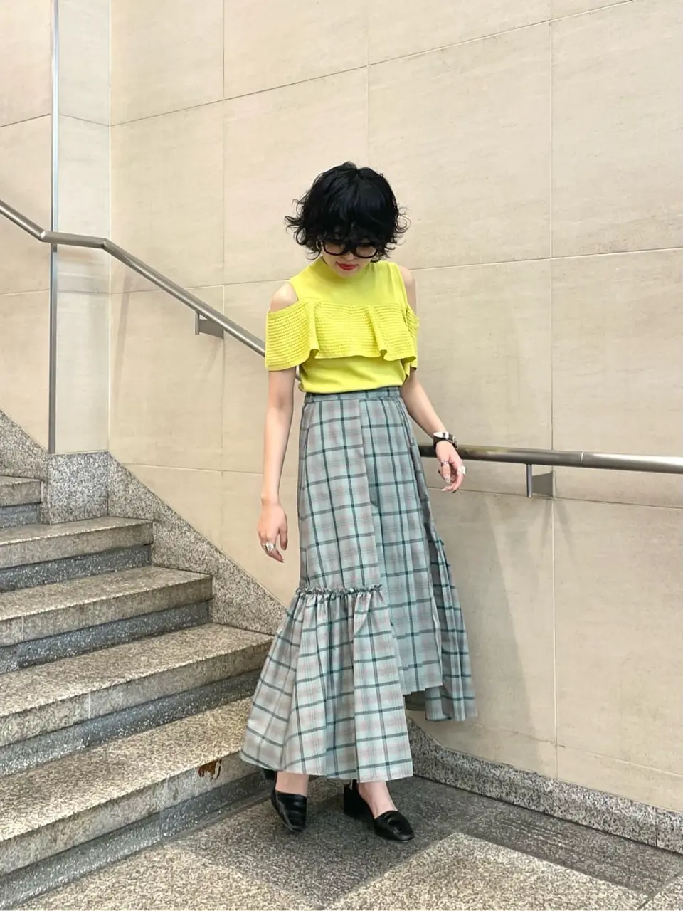 GRACE CONTINENTAL yoshi コーディネート画像