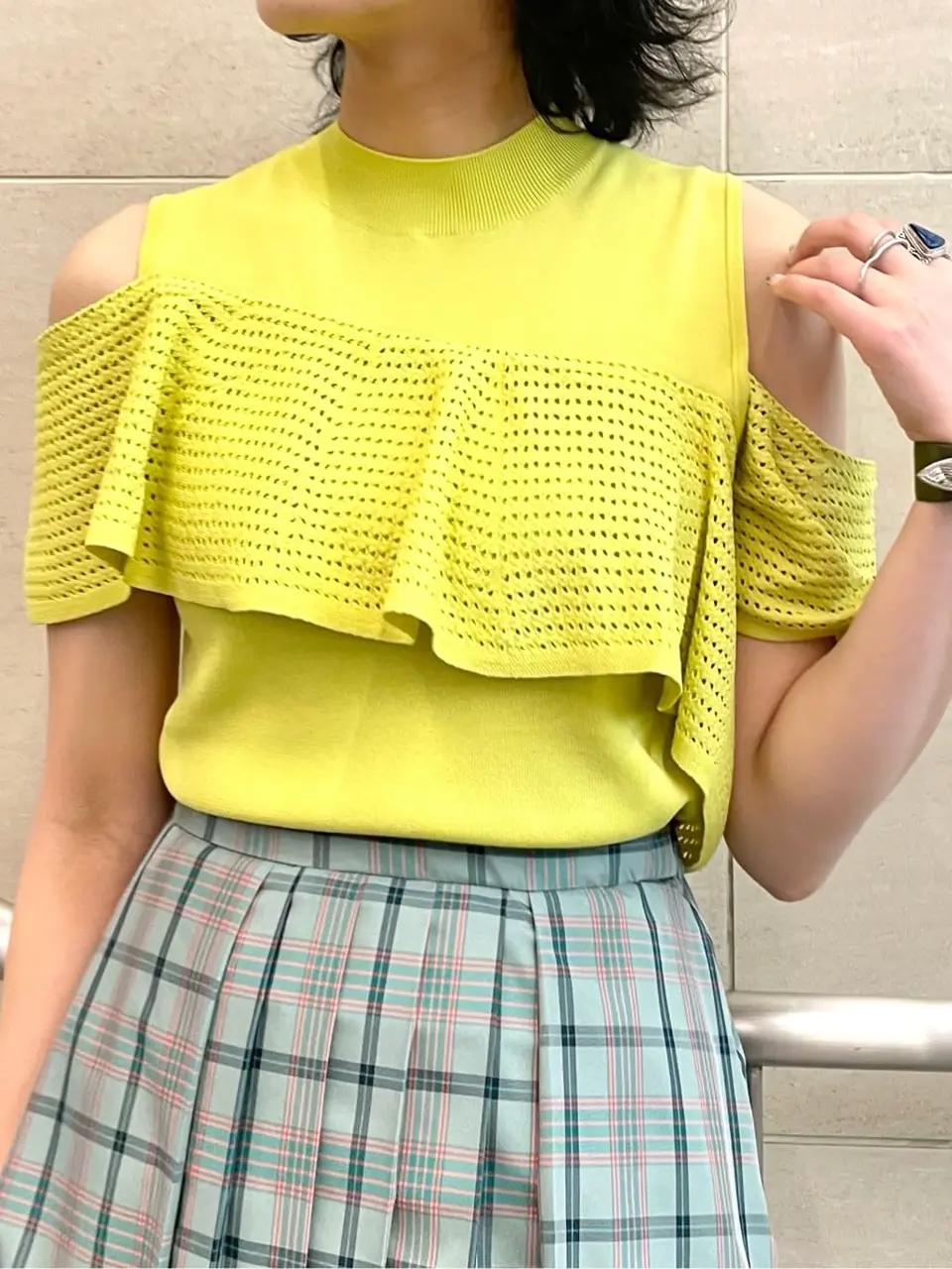 GRACE CONTINENTAL yoshi コーディネート画像