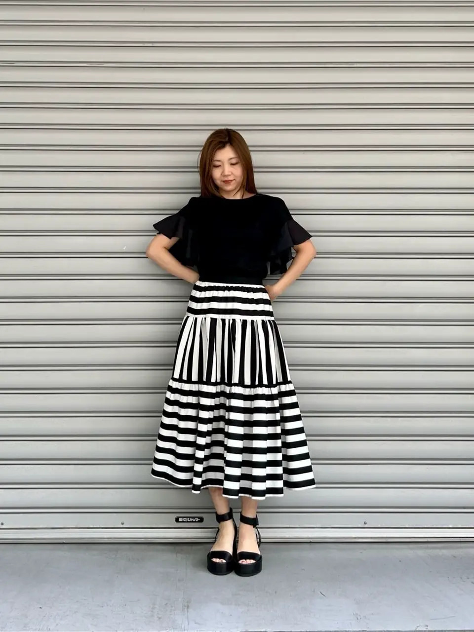 GRACE CONTINENTAL 佐藤　優里香 コーディネート画像