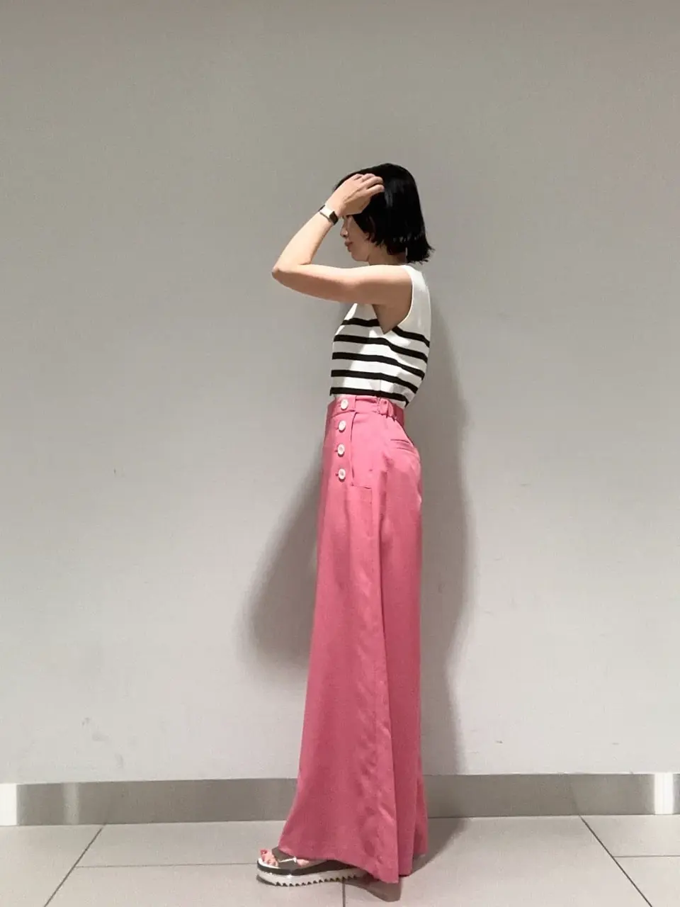 GRACE CONTINENTAL 尾田亜沙美 コーディネート画像