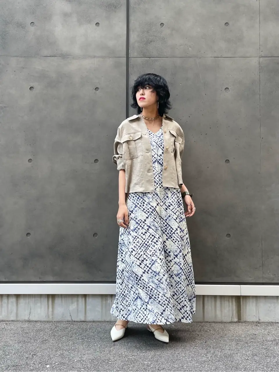 GRACE CONTINENTAL yoshi コーディネート画像