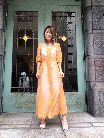 GRACE CONTINENTAL yukimi yonee コーディネート画像