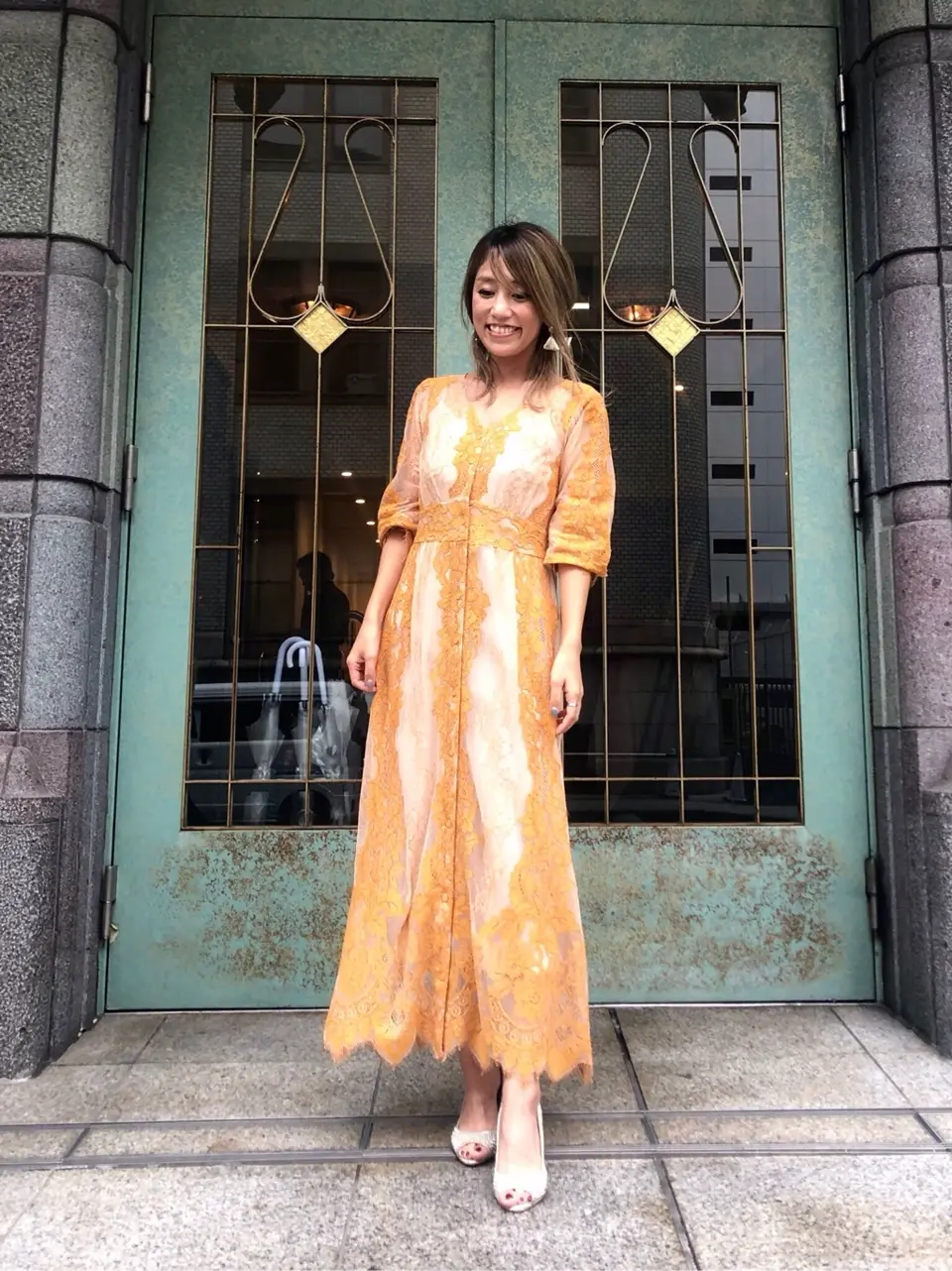 GRACE CONTINENTAL yukimi yonee コーディネート画像