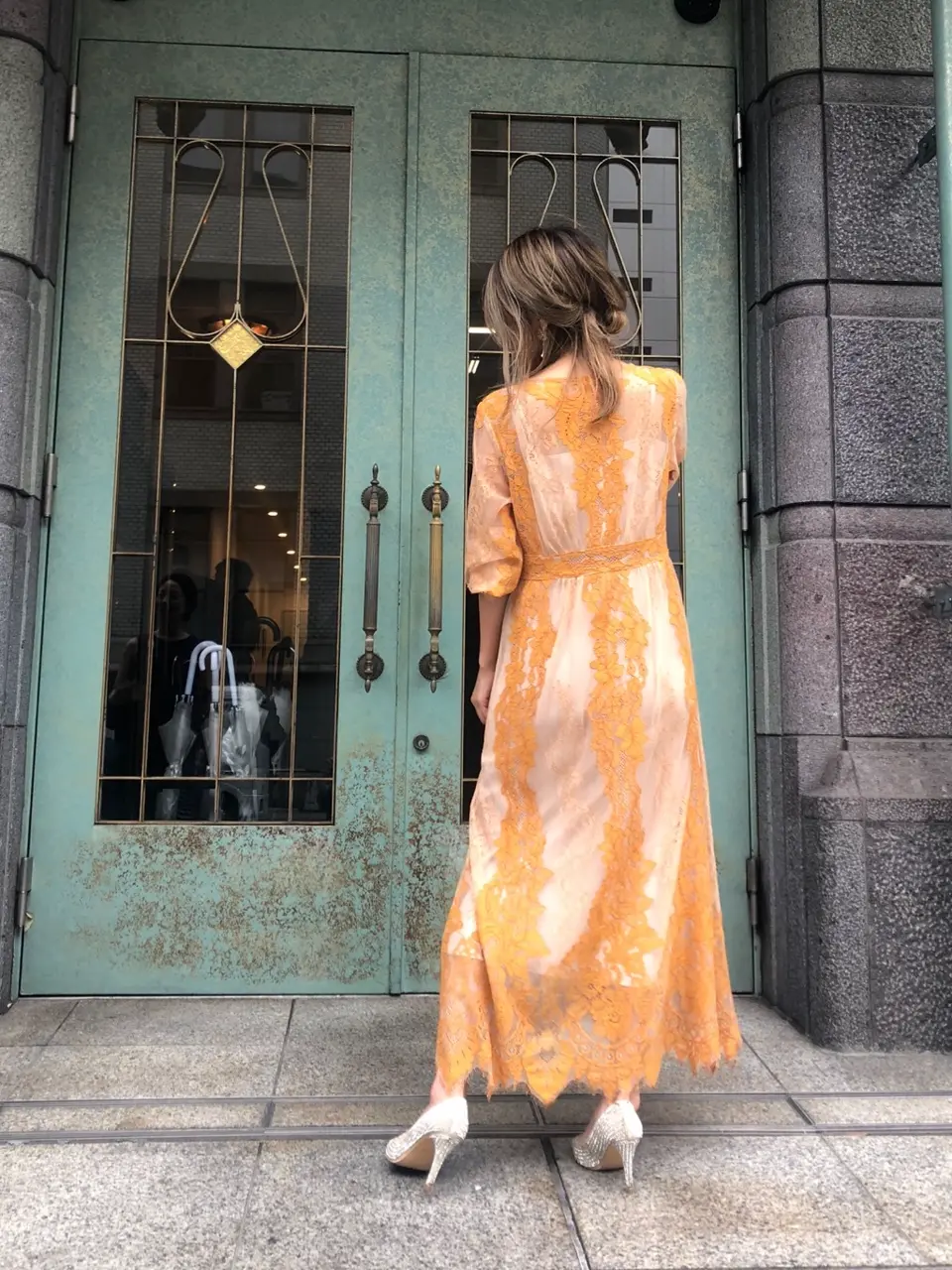 GRACE CONTINENTAL yukimi yonee コーディネート画像