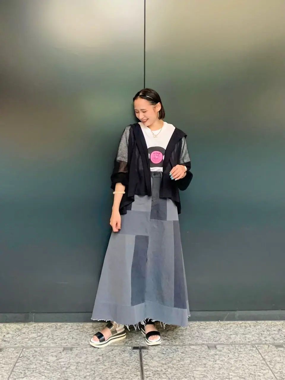 GRACE CONTINENTAL haruka iwasaki コーディネート画像