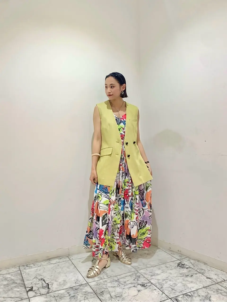 GRACE CONTINENTAL haruka iwasaki コーディネート画像