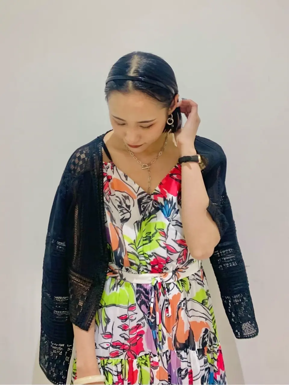 GRACE CONTINENTAL haruka iwasaki コーディネート画像