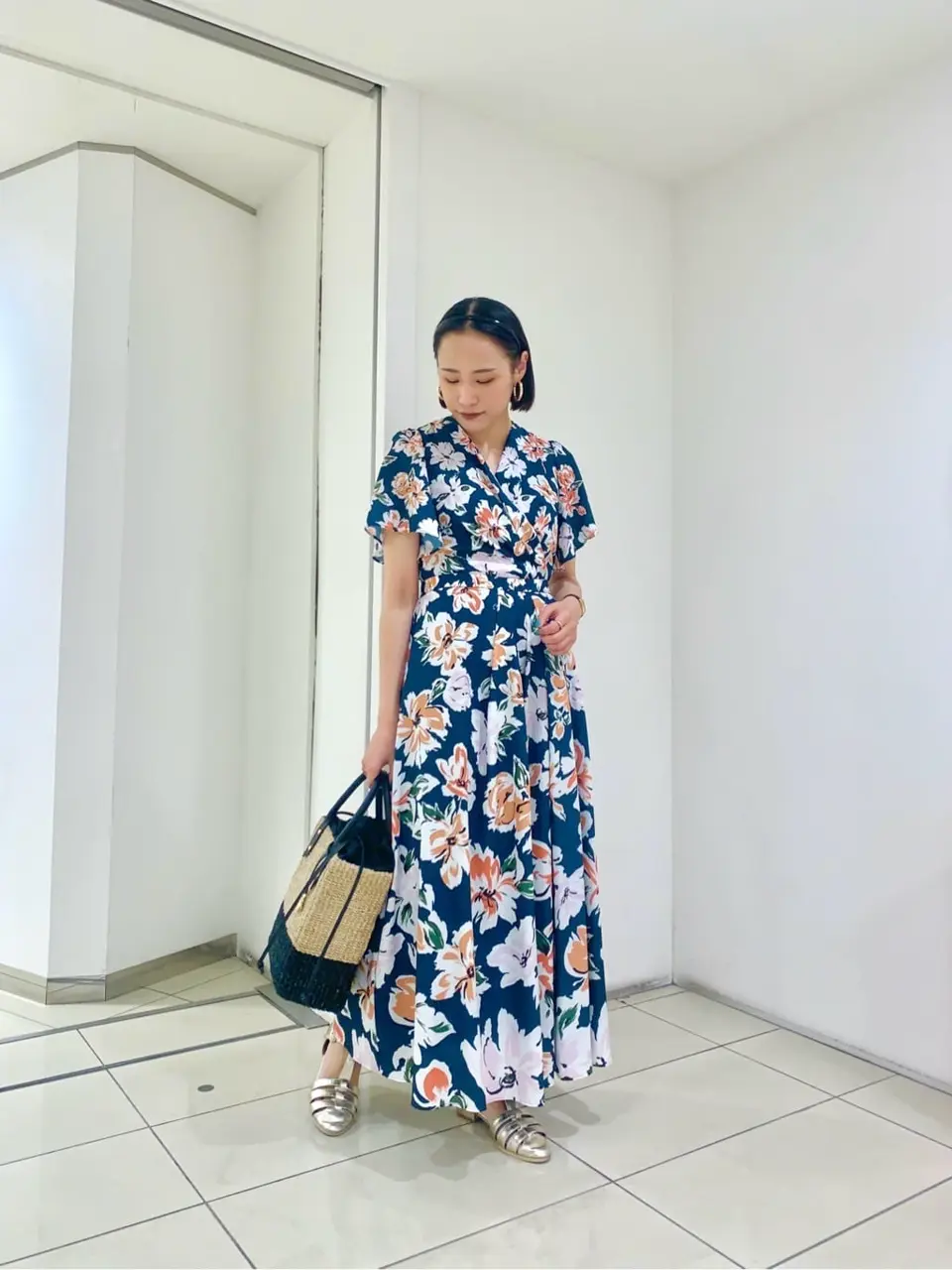 GRACE CONTINENTAL haruka iwasaki コーディネート画像