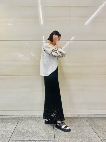 GRACE CONTINENTAL haruka iwasaki コーディネート画像