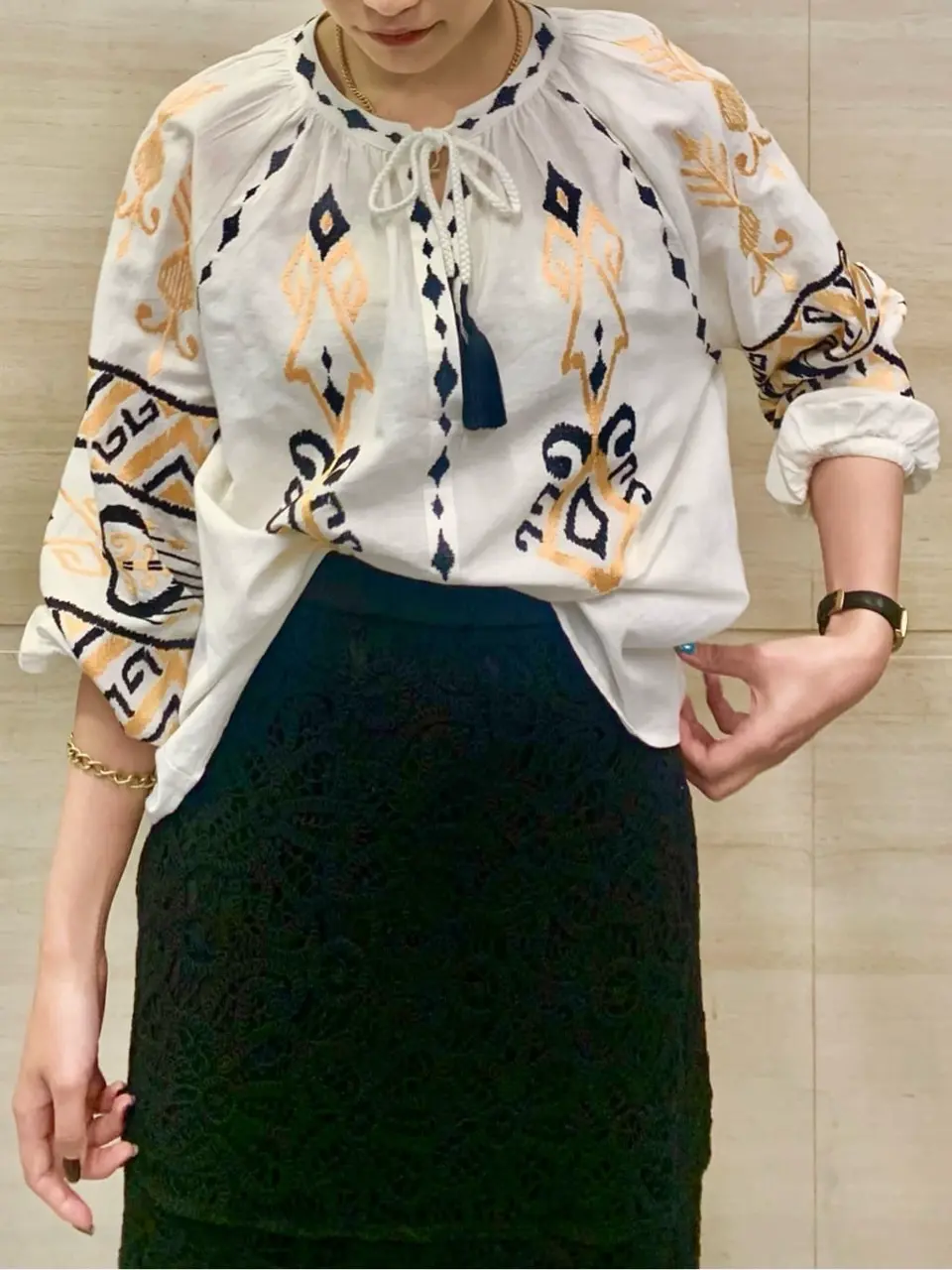 GRACE CONTINENTAL haruka iwasaki コーディネート画像