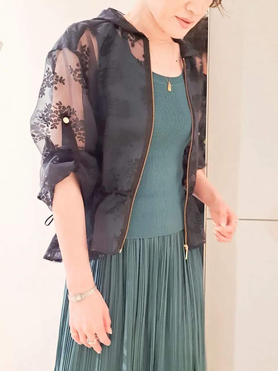 GRACE CONTINENTAL 今野　志保 コーディネート画像