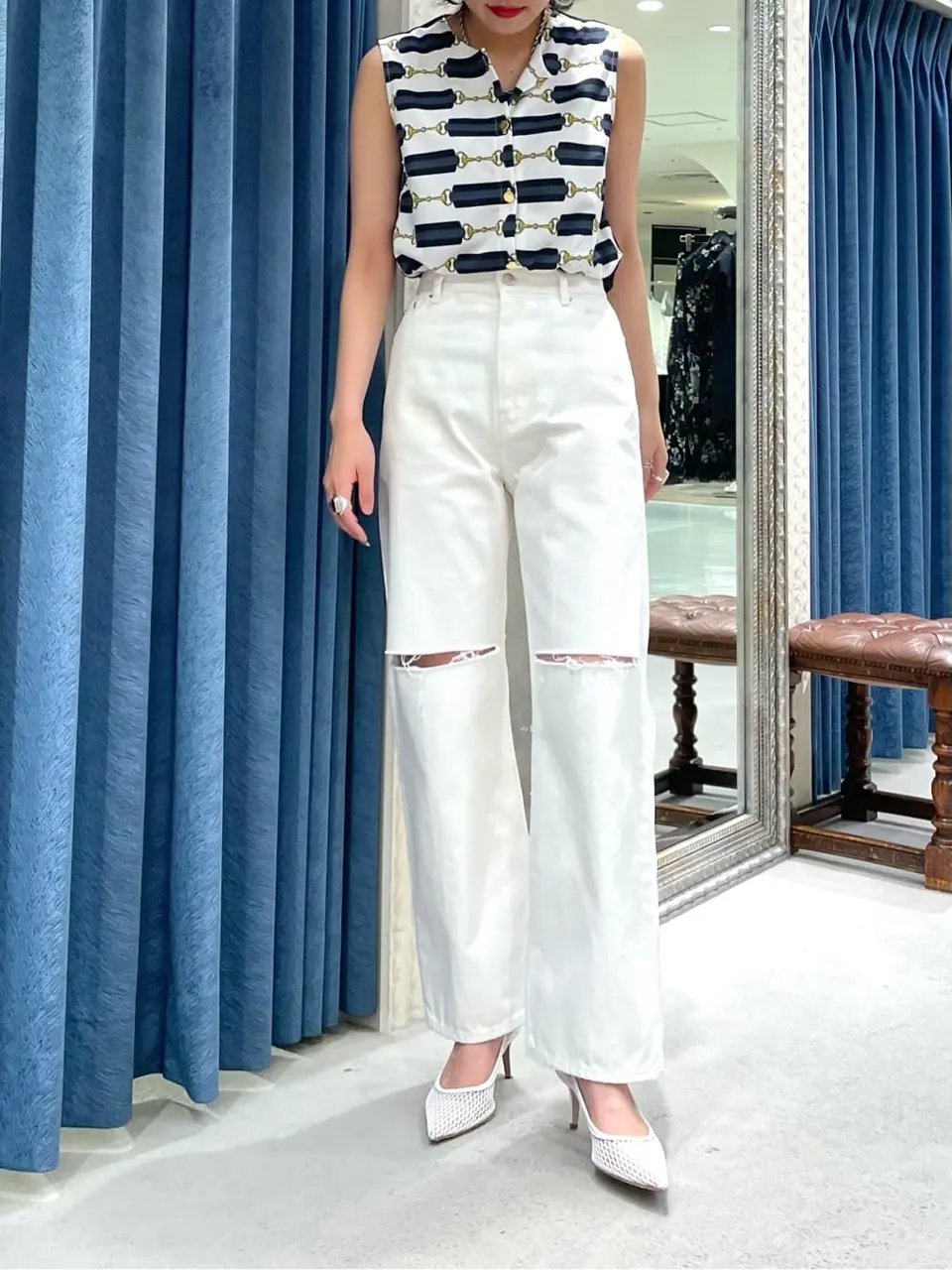 GRACE CONTINENTAL yoshi コーディネート画像