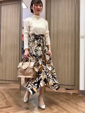 GRACE CONTINENTAL Kogane. コーディネート画像