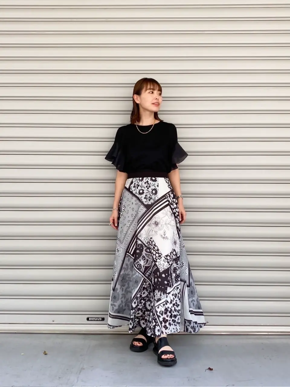  古川温子 コーディネート画像